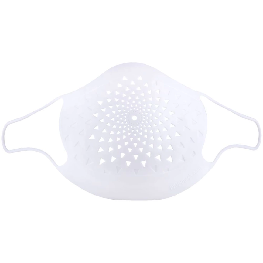 Многоразовая маска с прополисом PropMask, силиконовая, белая фото 1