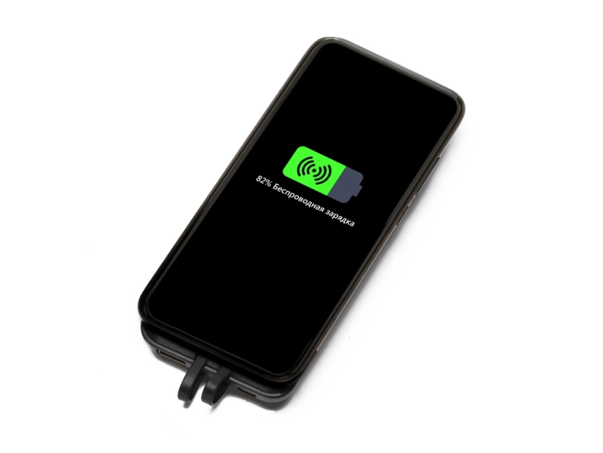 Портативное беспроводное зарядное устройство Octopus Air, 5000 mAh, черный фото 3