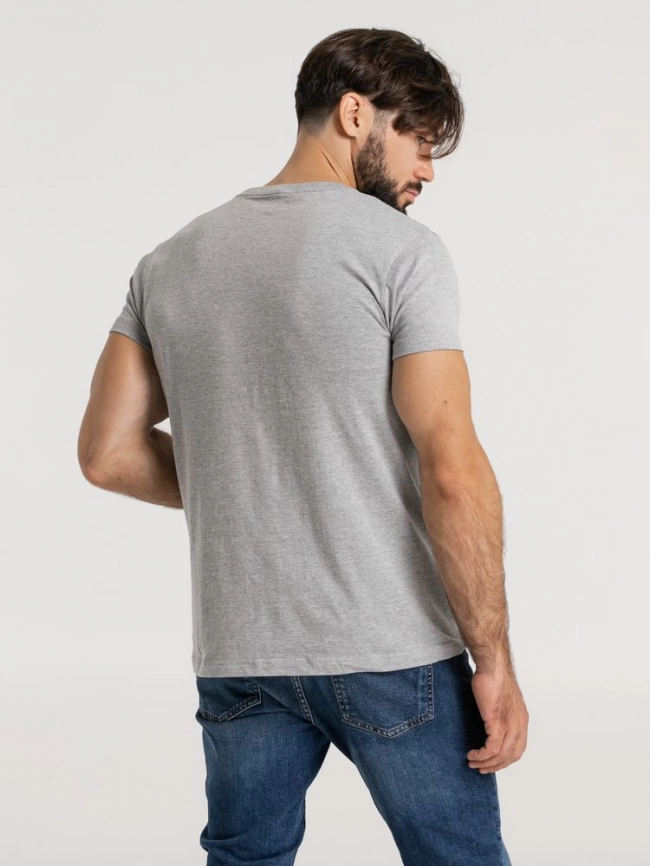 Футболка Firm Wear серый меланж, размер S фото 8