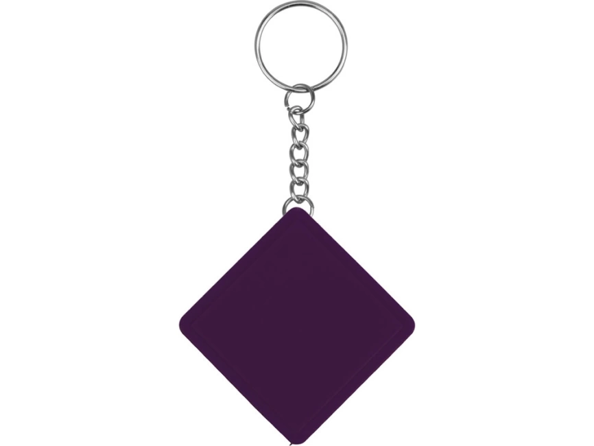 Брелок-рулетка Дюйм, 1 м., фиолетовый фото 3