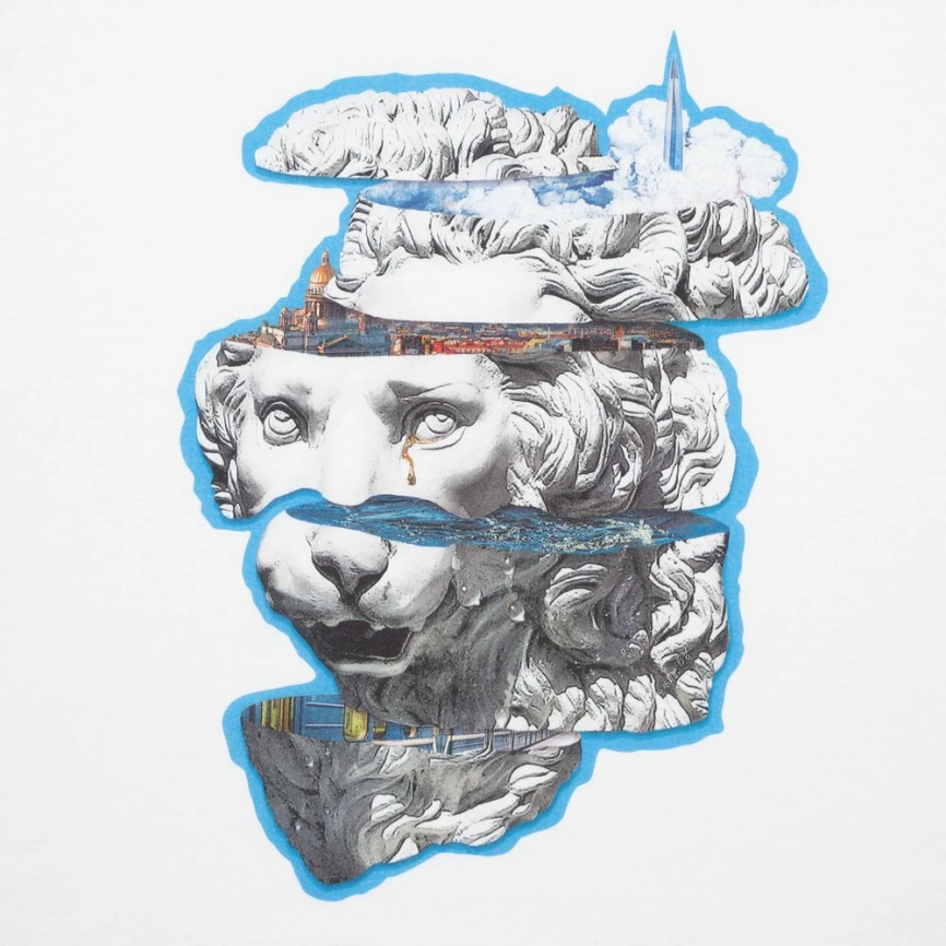 Футболка «Смотри вглубь», белая, размер XXL фото 5