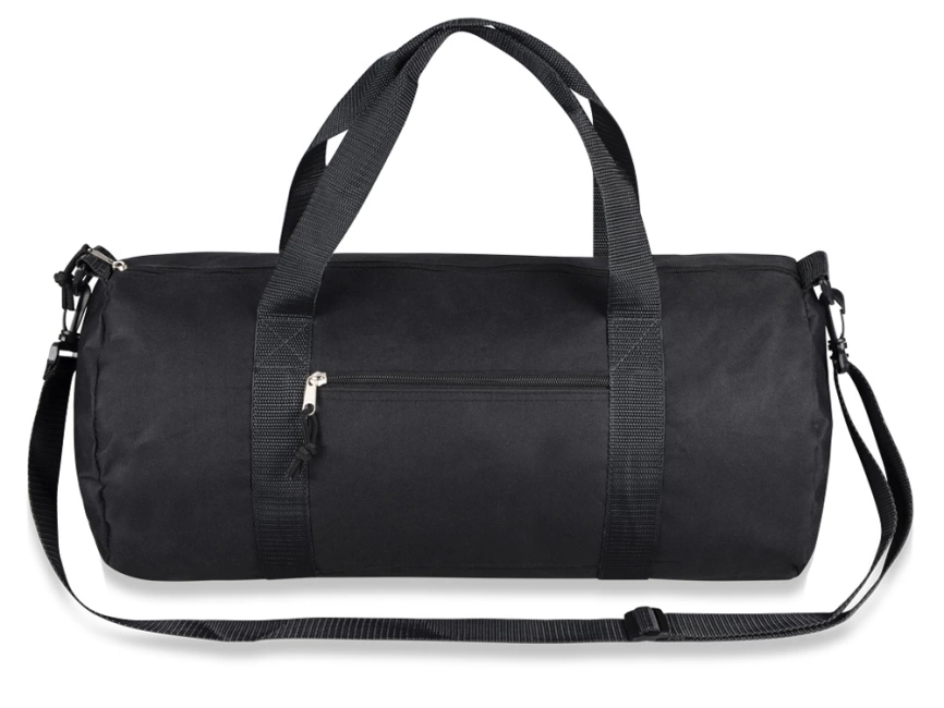 Сумка спортивная Айзек, черный фото 2