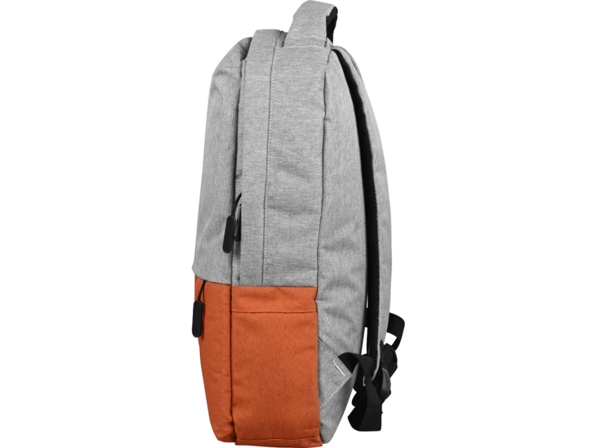Рюкзак Fiji с отделением для ноутбука, серый/оранжевый фото 5