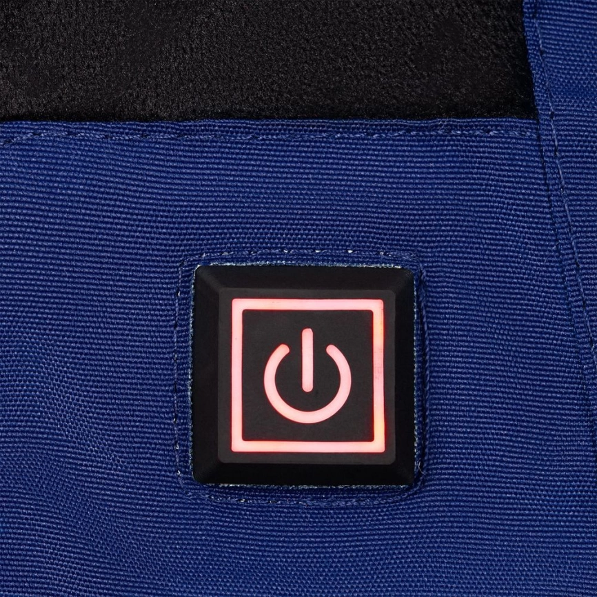 Куртка с подогревом Thermalli Pila, синяя, размер S фото 7