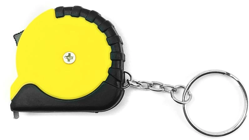 Рулетка Гамбург 1м, жёлтая с чёрным фото 3