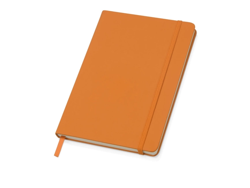 Подарочный набор Vision Pro soft-touch с ручкой и блокнотом А5, оранжевый фото 3