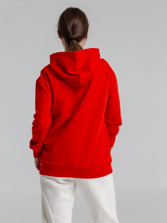 Толстовка с капюшоном Unit Kirenga красная, размер M фото 16