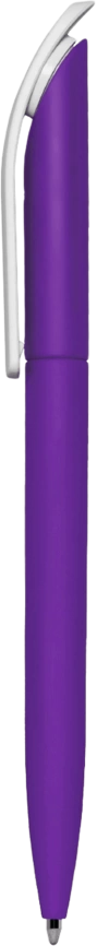 Ручка шариковая VIVALDI SOFT, фиолетовая с белым фото 2