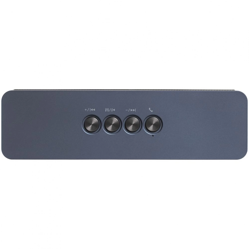 Беспроводная стереоколонка Uniscend Cube Rock, темно-синяя фото 4