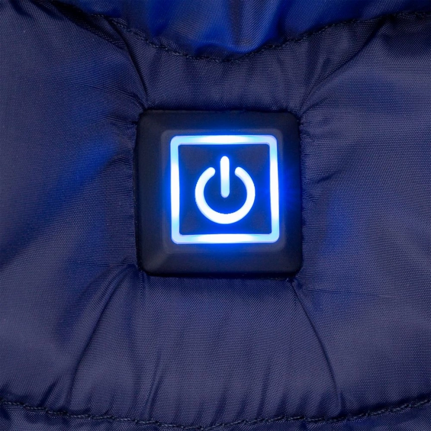 Куртка с подогревом Thermalli Chamonix темно-синяя, размер XL фото 9