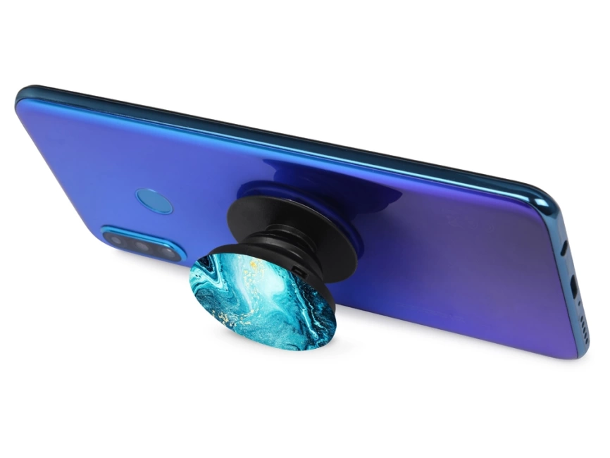 Держатель для телефона Pop Stand, черный фото 4