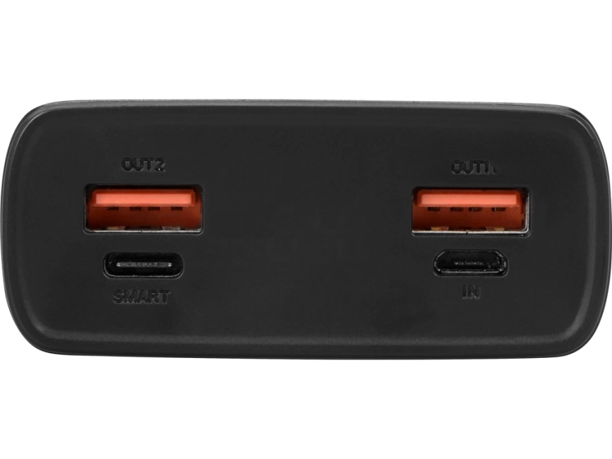 Портативное зарядное устройство PowerMax, 20000 mAh, PD + QC 3.0, черный фото 5