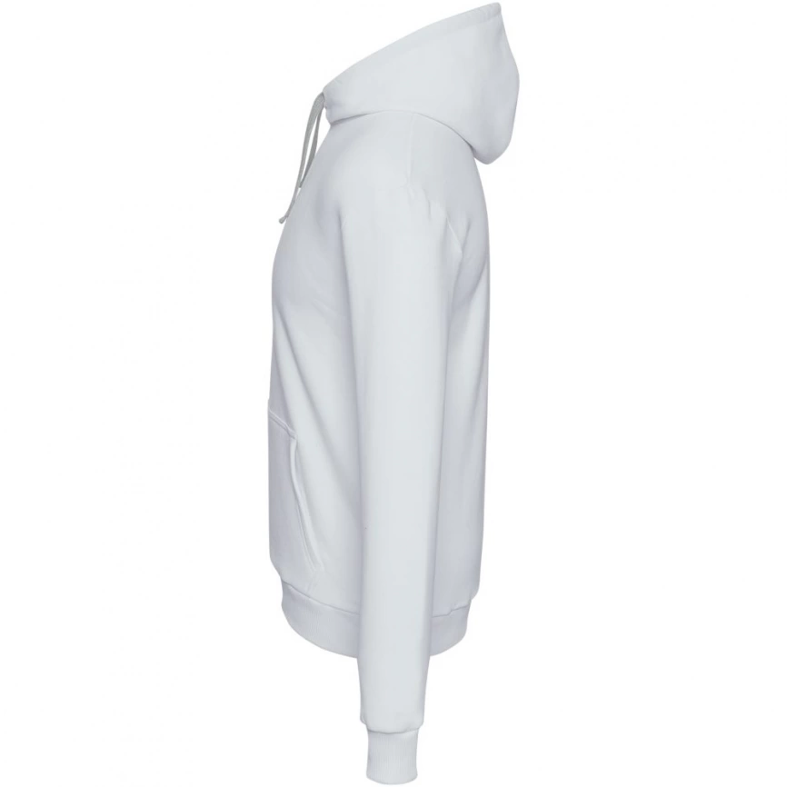 Толстовка с капюшоном Unit Kirenga белая, размер L фото 3