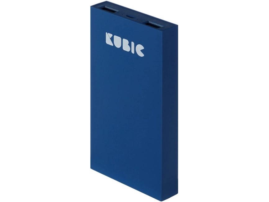 Внешний аккумулятор Kubic PB10X Blue, 10 000 мАч, Soft-touch, синий фото 1