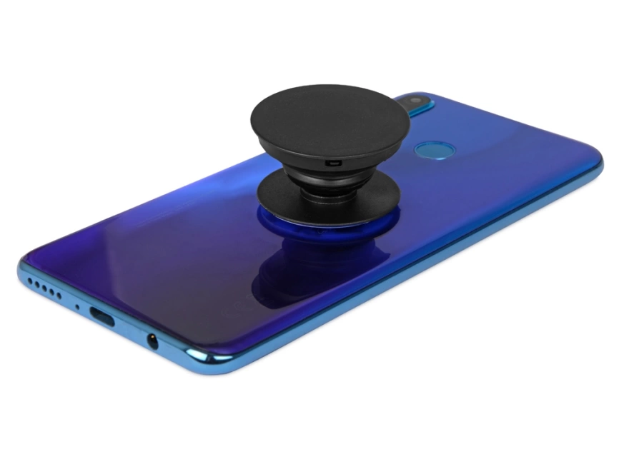 Держатель для телефона Pop Stand, черный фото 5