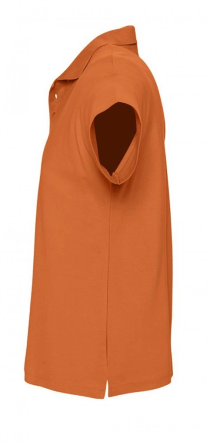 Рубашка поло мужская Summer 170 оранжевая, размер XXL фото 3