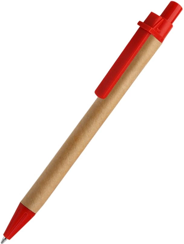 Шариковая ручка NATURAL BIO - Красный PP фото 1