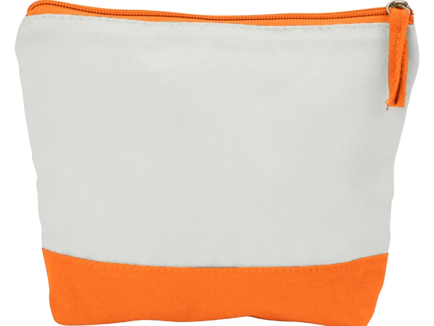 Косметичка хлопковая Cotton, оранжевый фото 2