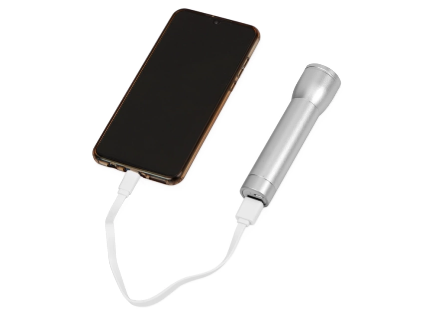 Портативное зарядное устройство Lumi с фонариком, 3000 mAh фото 2