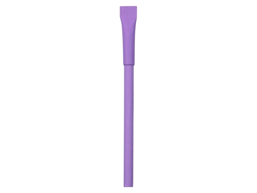 Ручка картонная с колпачком Recycled, фиолетовый фото 3