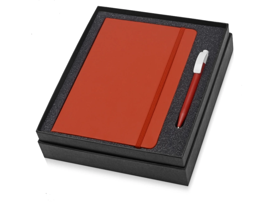Подарочный набор Uma Vision с ручкой и блокнотом А5, красный фото 1