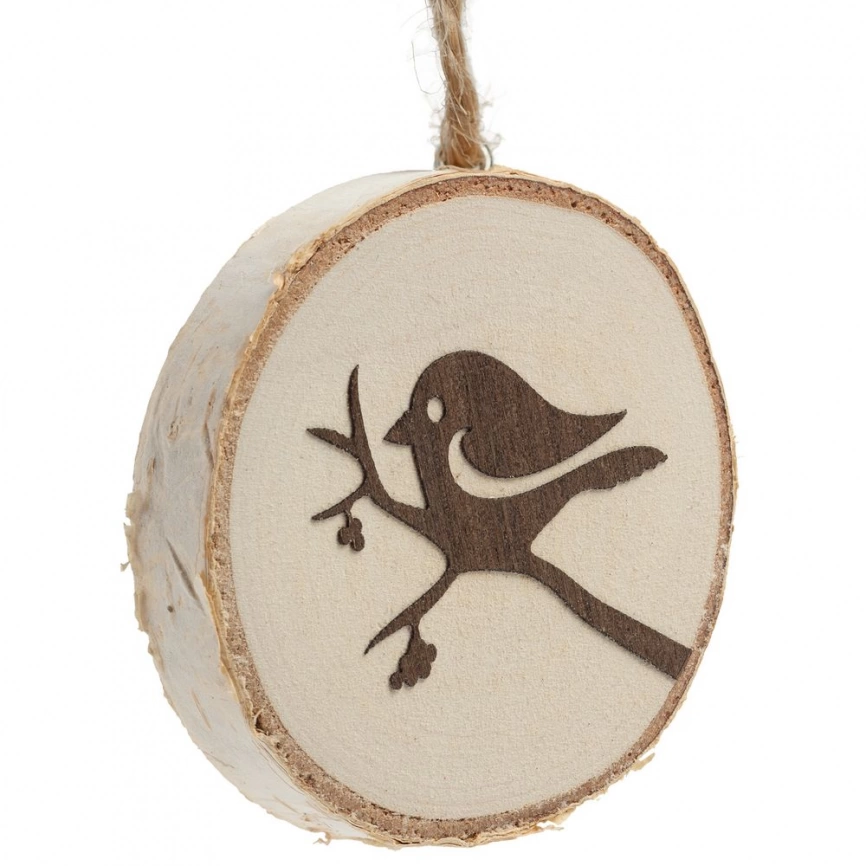 Подвеска Logger, со снегирем фото 1