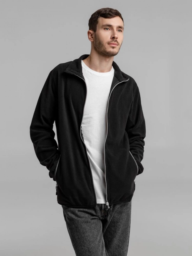 Куртка мужская Twohand черная, размер S фото 8