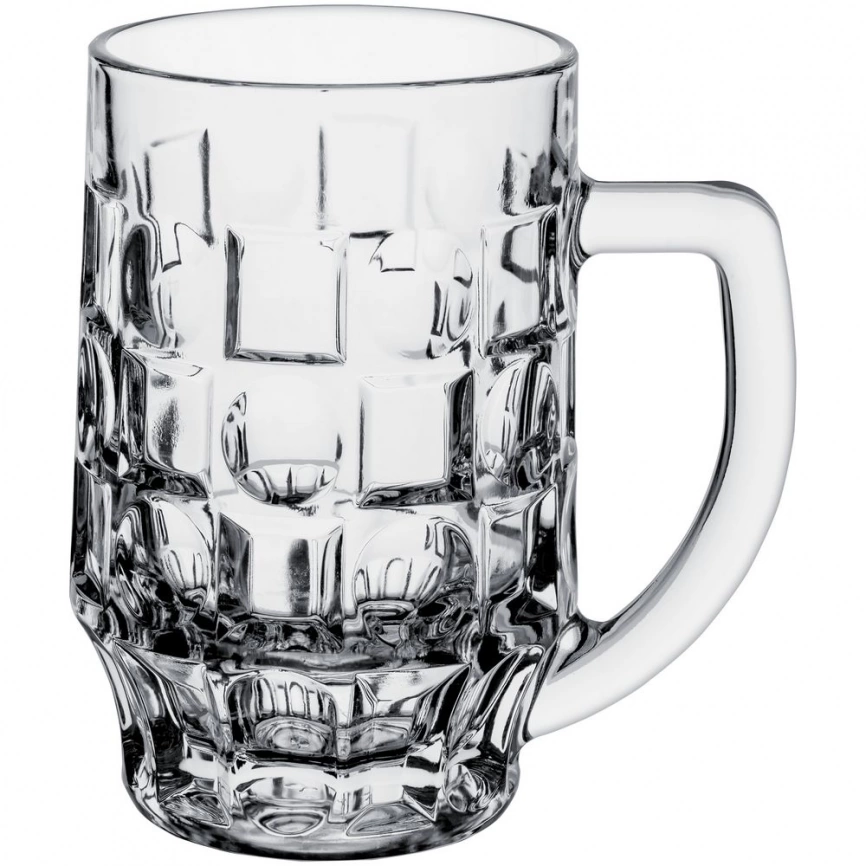 Кружка пивная Retro Pub, 500 мл., прозрачный фото 1
