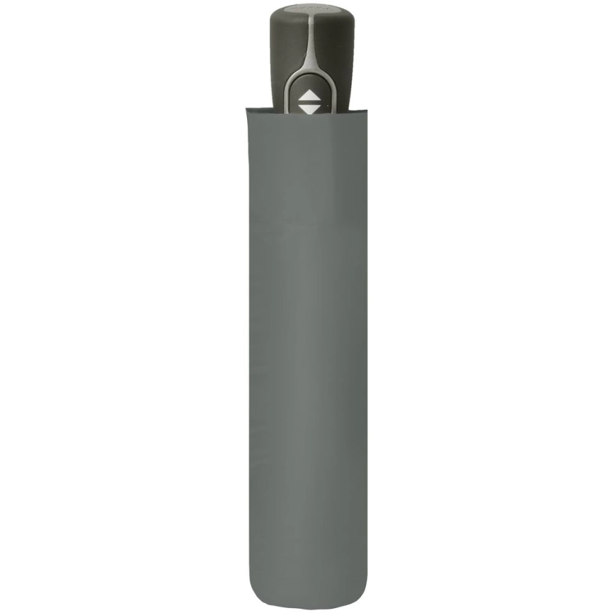 Зонт складной Fiber Magic, серый фото 2