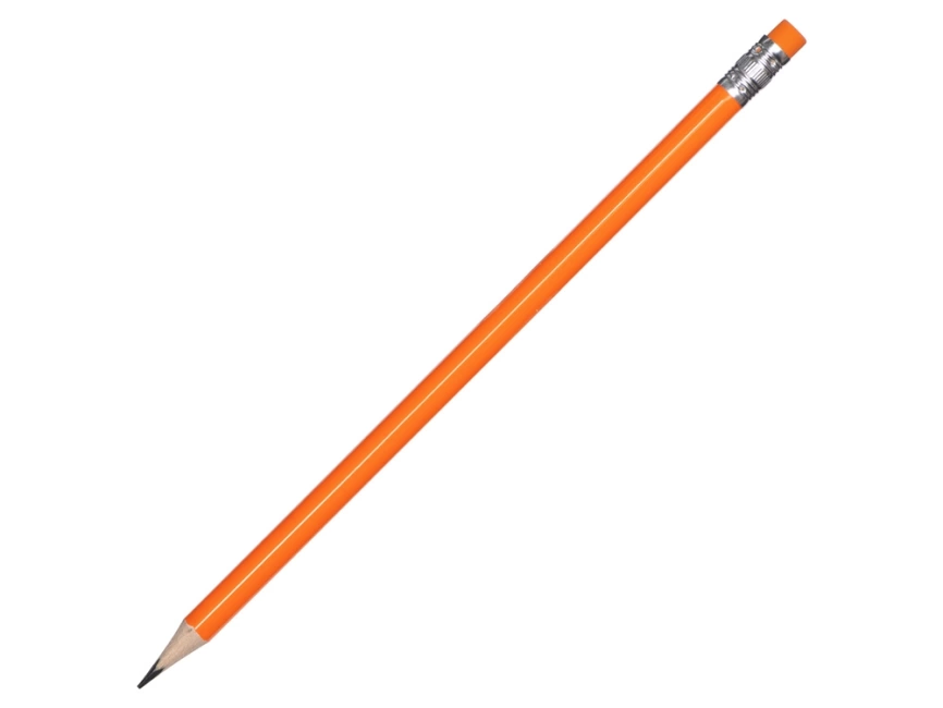 Трехгранный карандаш Графит 3D, оранжевый фото 1