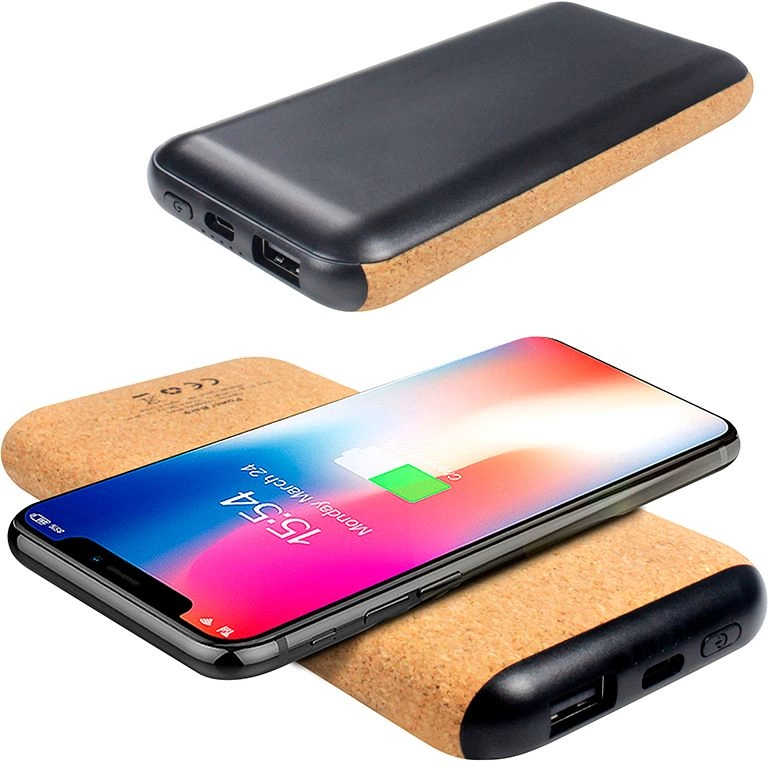 Внешний аккумулятор Suntory с беспроводной зарядкой 10000 mAh фото 1