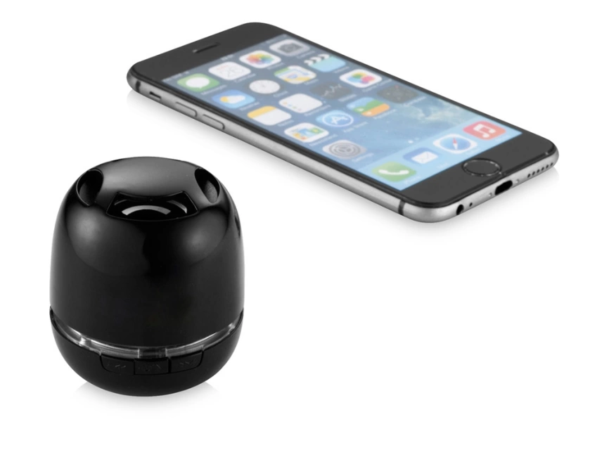 Портативная колонка Commander с функцией Bluetooth®, черный фото 3