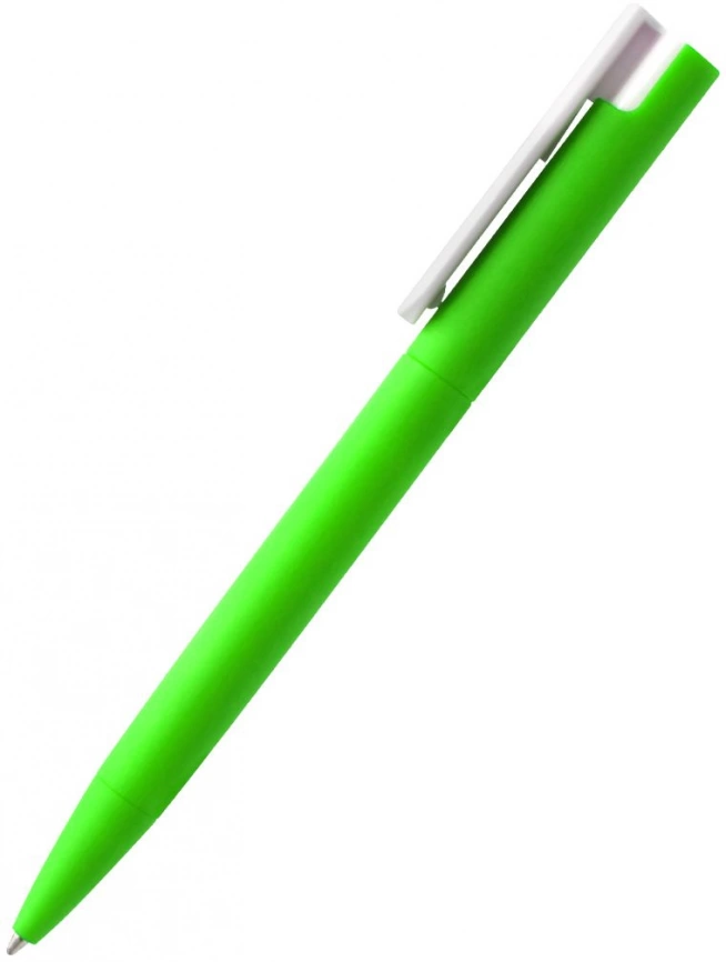 Ручка шариковая Mira Soft, зелёная фото 2
