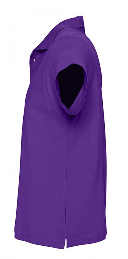 Рубашка поло мужская Summer 170 темно-фиолетовая, размер XL фото 3