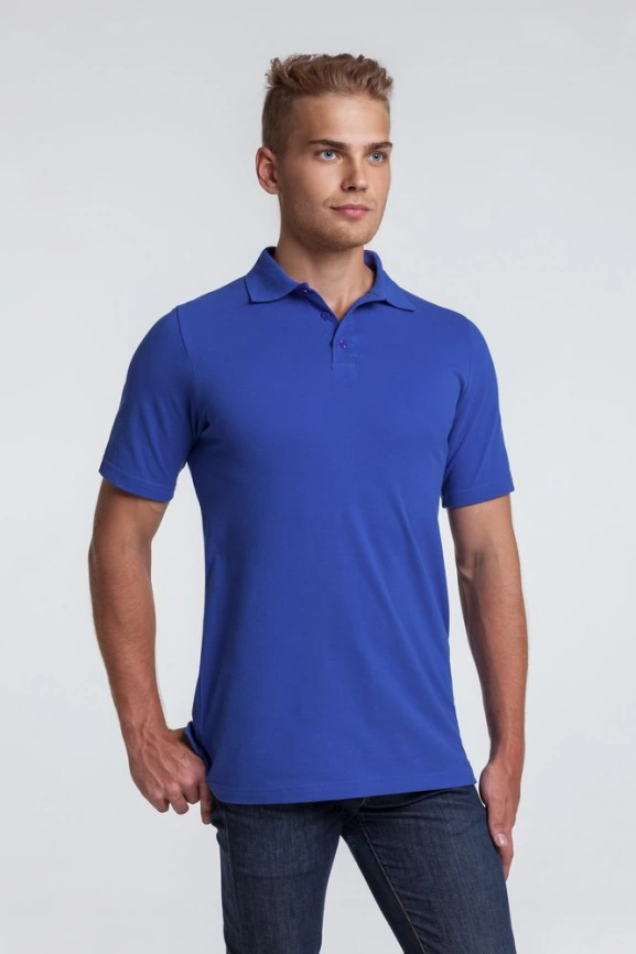 Рубашка поло мужская Virma light, ярко-синяя (royal), размер 3XL фото 4