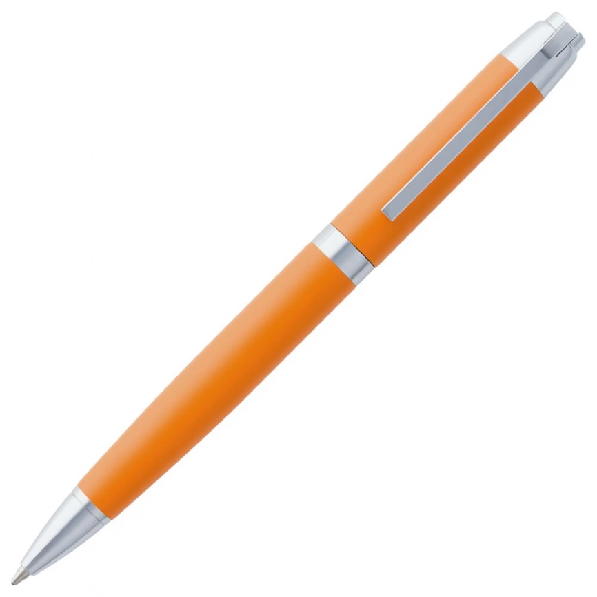 Ручка шариковая Razzo Chrome, оранжевая фото 5