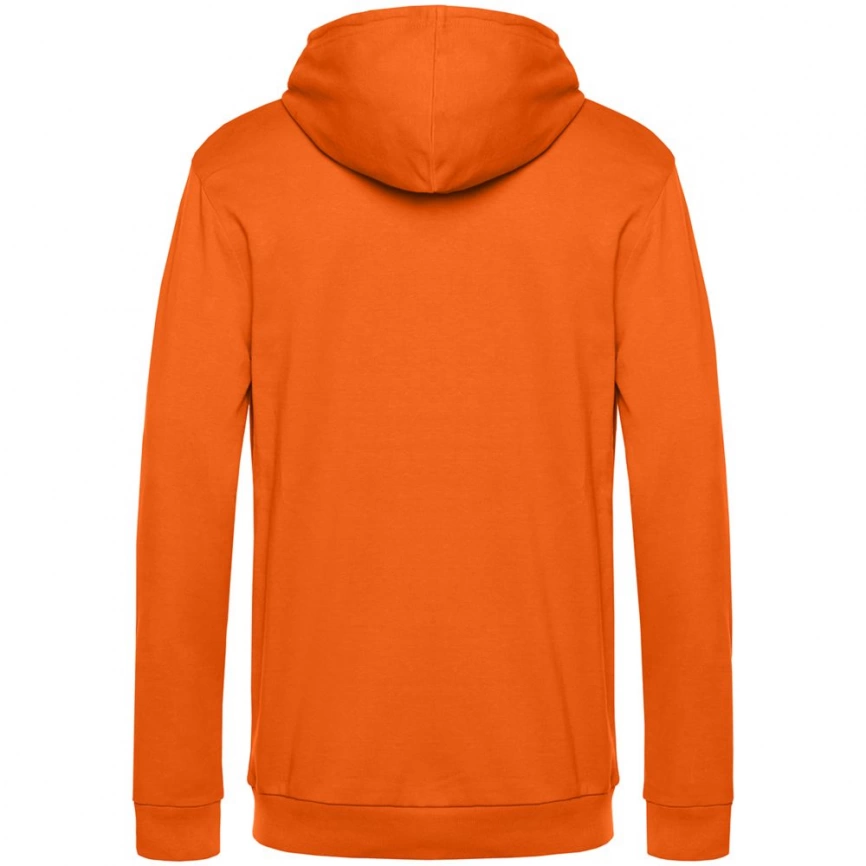 Толстовка с капюшоном унисекс Hoodie, оранжевая, размер S фото 2