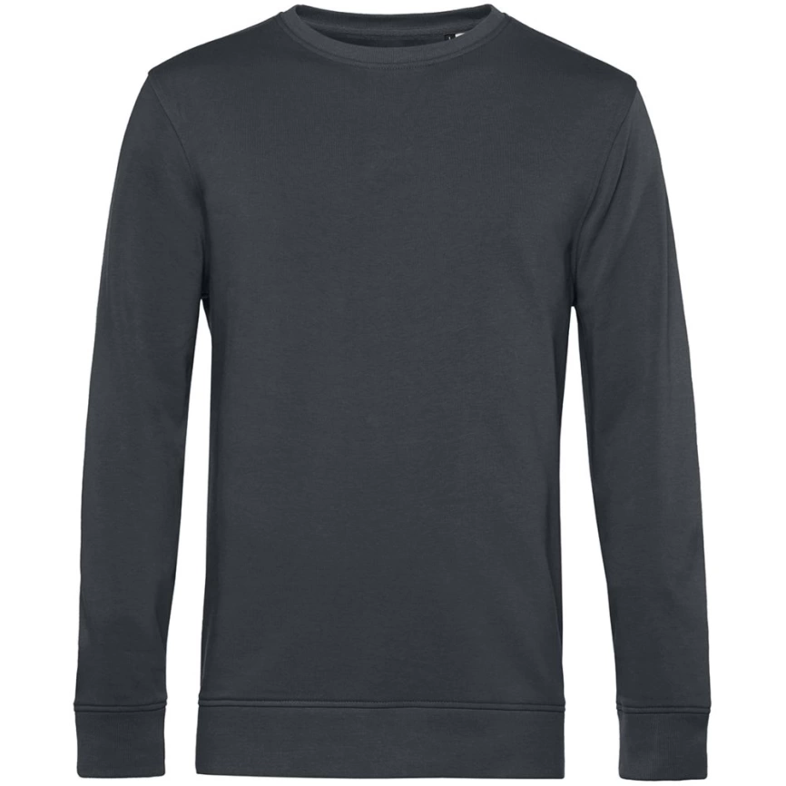 Свитшот унисекс BNC Organic, темно-серый, размер M фото 1