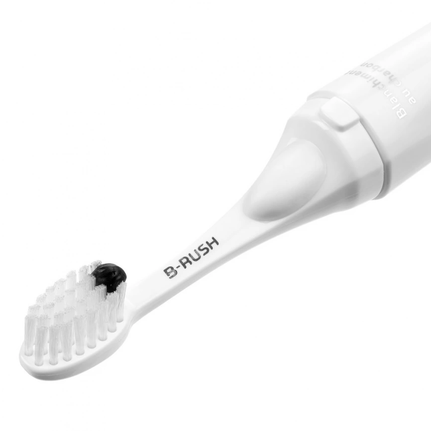 Зубная щетка с пастой Push & Brush, белая фото 5