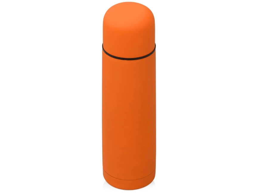Термос Ямал Soft Touch 500мл, оранжевый фото 2