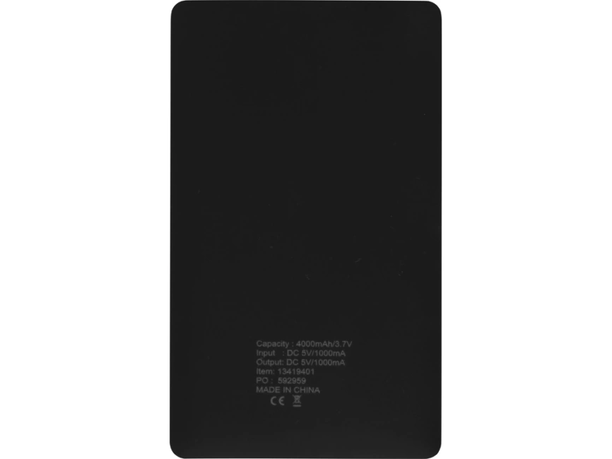 Портативное зарядное устройство Austin, черный фото 5