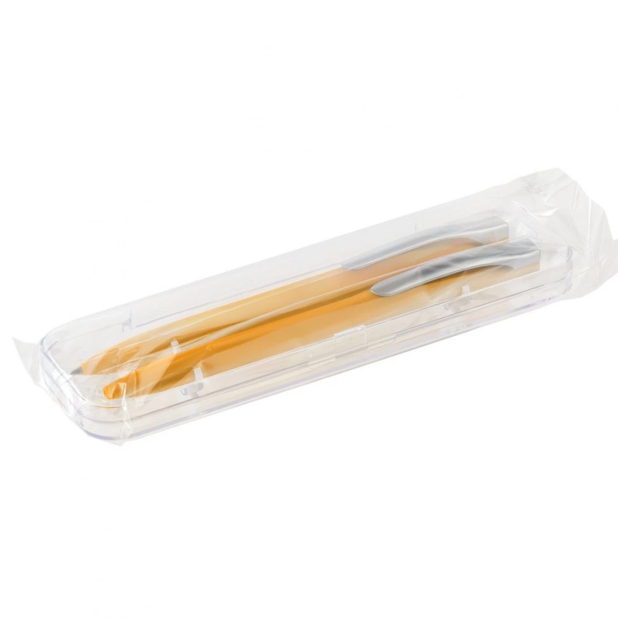 Набор Pin Soft Touch: ручка и карандаш, желтый фото 4
