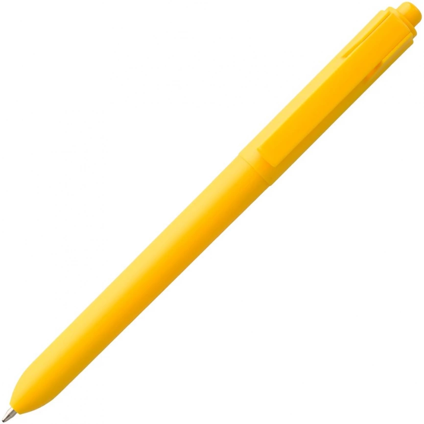 Ручка шариковая Hint, желтая фото 6