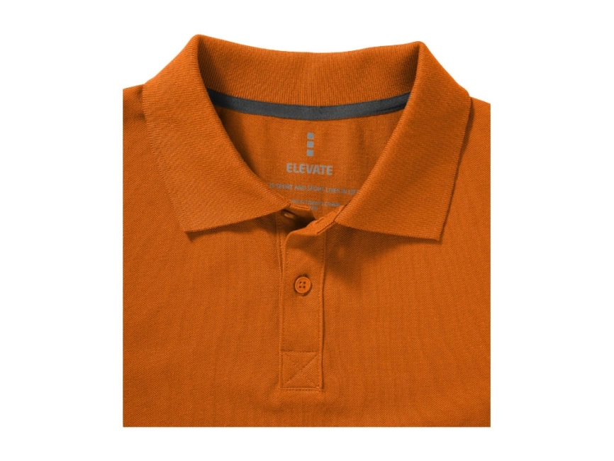 Рубашка поло Seller мужская, оранжевый фото 5