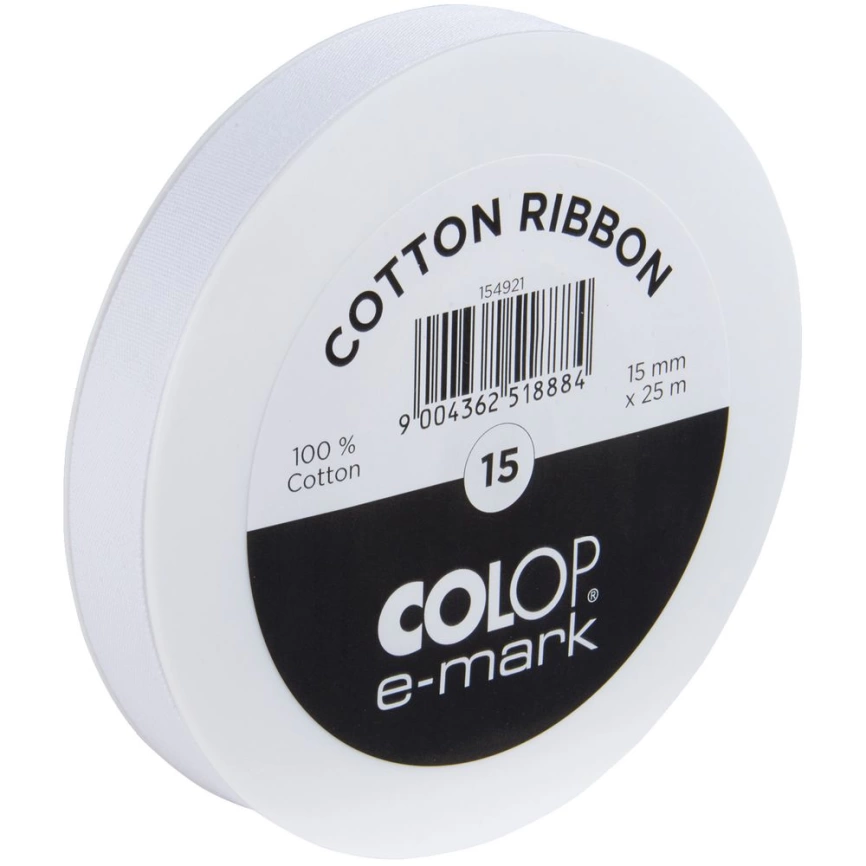 Лента Colop E-mark 15, белая фото 1