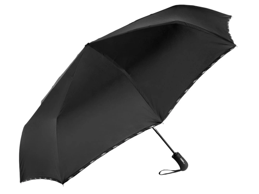Зонт складной автоматичский Ferre Milano, черный фото 1