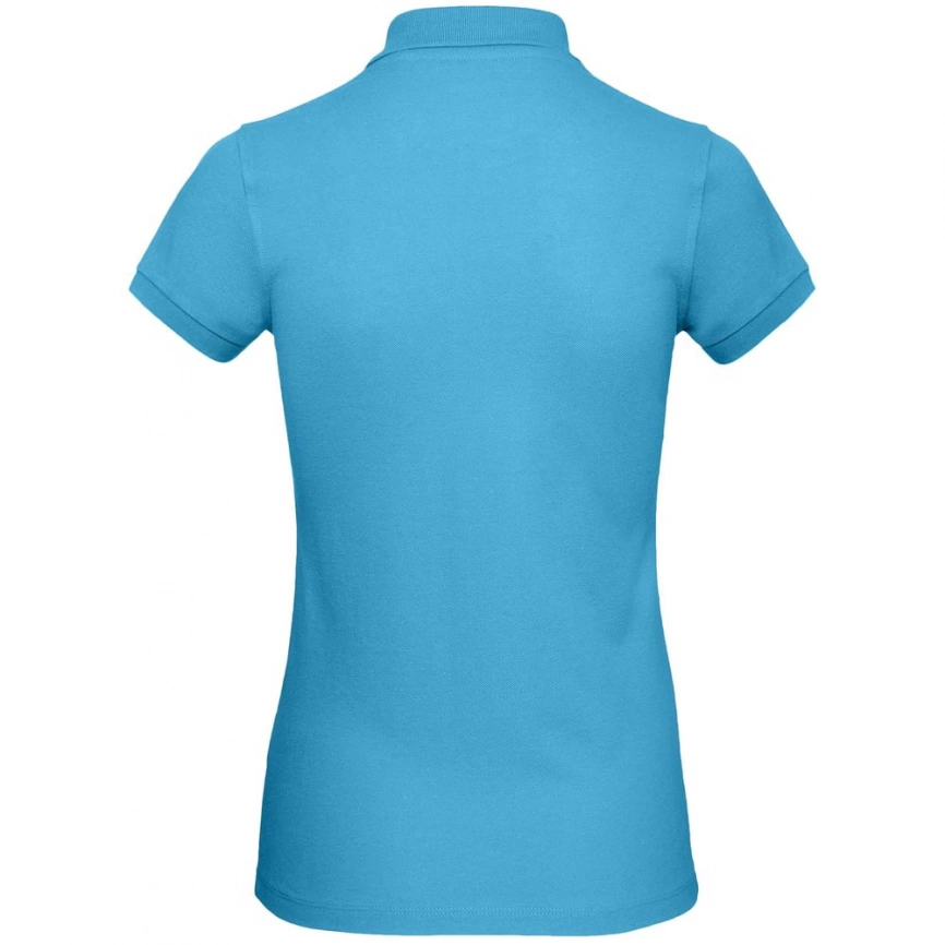 Рубашка поло женская Inspire бирюзовая, размер XL фото 2