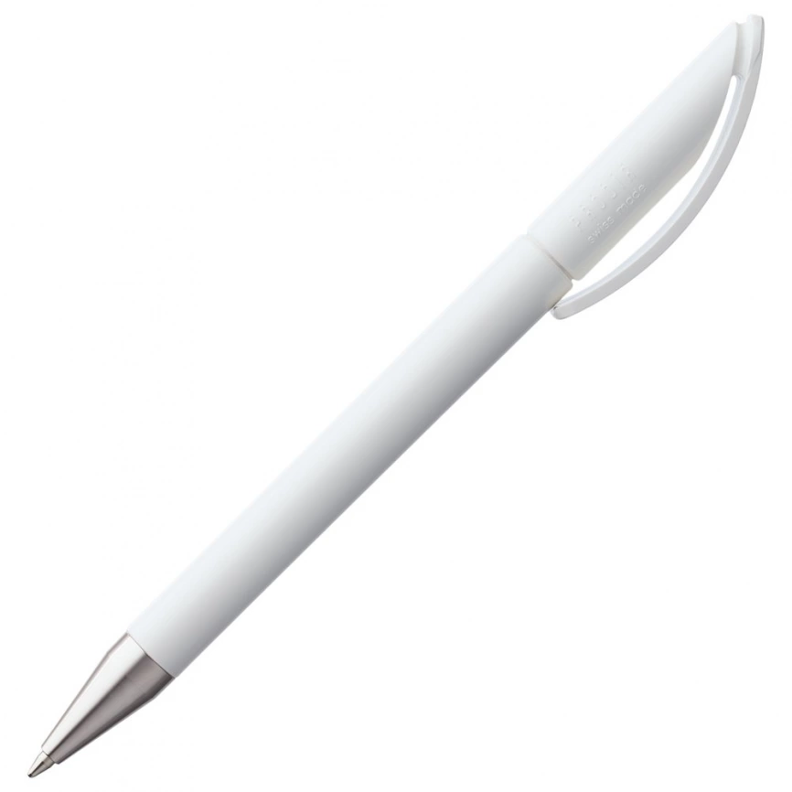 Ручка шариковая Prodir DS3 TPC, белая фото 3