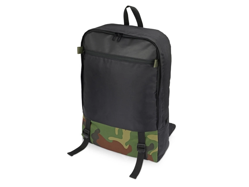 Рюкзак Combat с отделением для ноутбука  17, черный фото 1