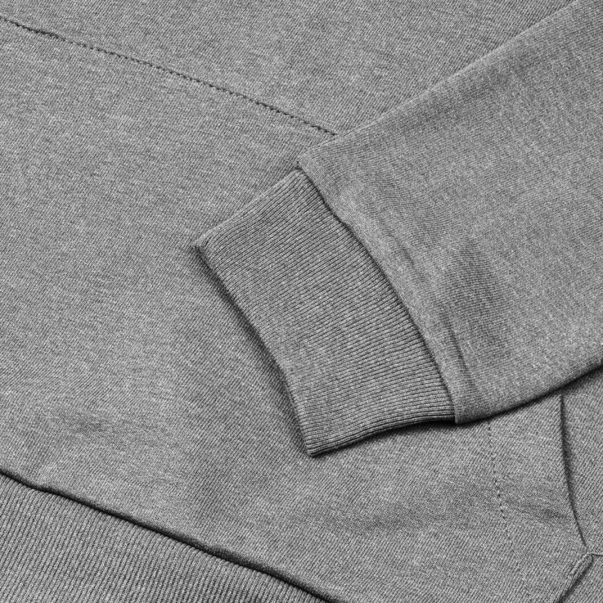 Толстовка с капюшоном унисекс Hoodie, темно-серый меланж, размер M фото 9
